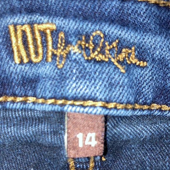 euc KUT from the Kloth STRAIGHT LEG Jeans sz Women's sz 14 - Picture 5 of 16